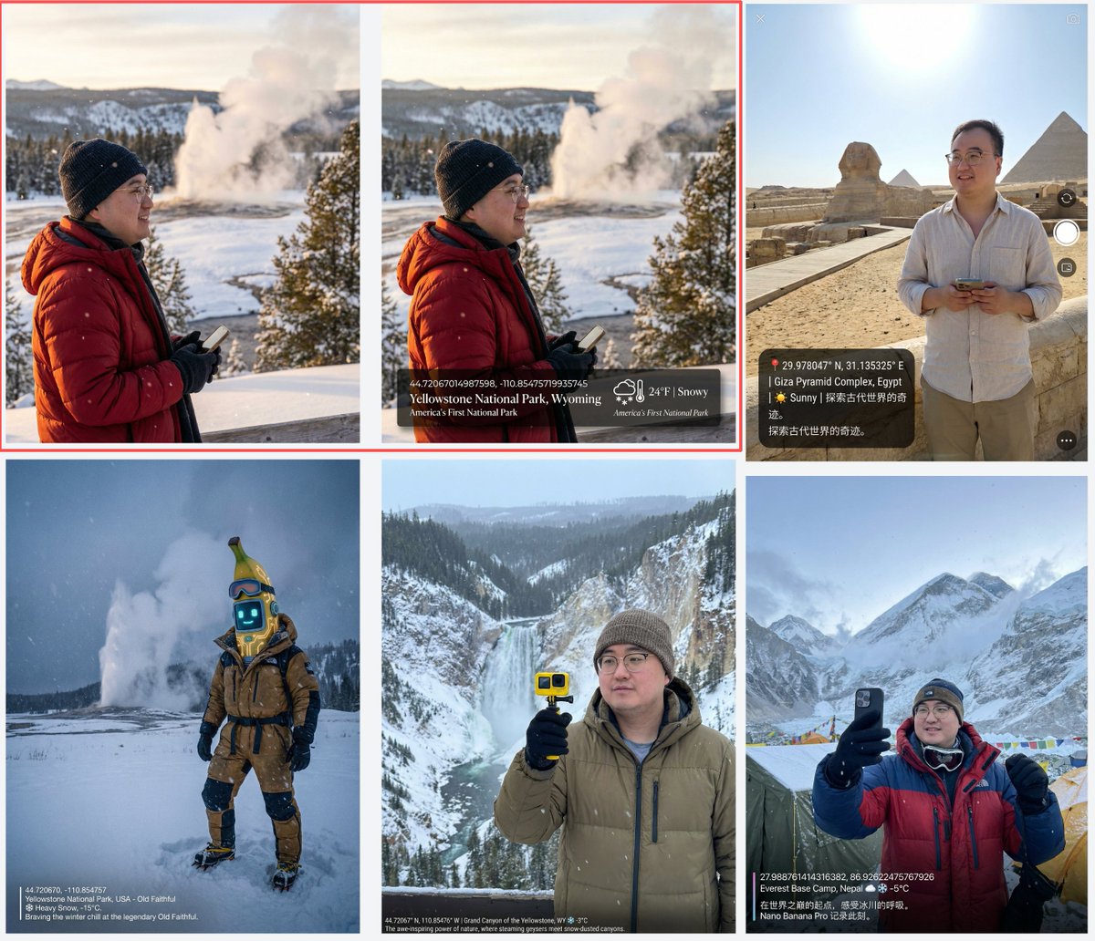 나중에 그룹 멤버 중 몇몇이 그냥 사람의 사진을 추가하고 장소를 골라서 사진을 찍는 게 어떻겠냐고 제안했어요. 하하.

 그래서 이 작업을 위해 웹페이지를 만들었는데, 나중에 알고 보니 Lovart는 개발이 전혀 필