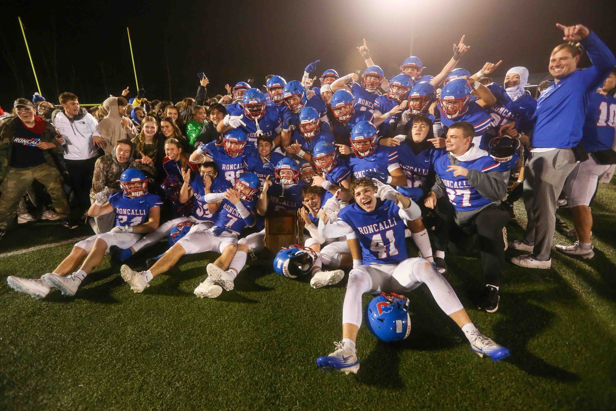I was at Roncalli for their 42-14 victory over Heritage Hills in the IHSAA Class 4A semi-state championship.  See pictures and read about it at the Indy Star.

<a href="/RoncalliFB/">Roncalli Football</a> <a href="/RHS_Athletics/">Roncalli Athletics</a> <a href="/HHQBCLUB/">HHQBclub</a> <a href="/IndyStarSports/">IndyStarSports</a> #highschoolfootball  #fridaynightlights