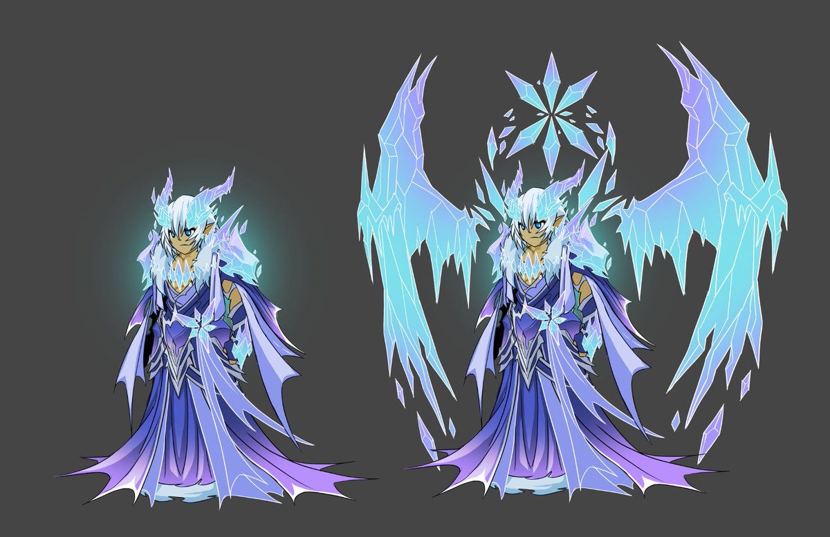 Yo_Lae's tweet image. Permafrost Dragonborn - Concept Art ft. @snowvers