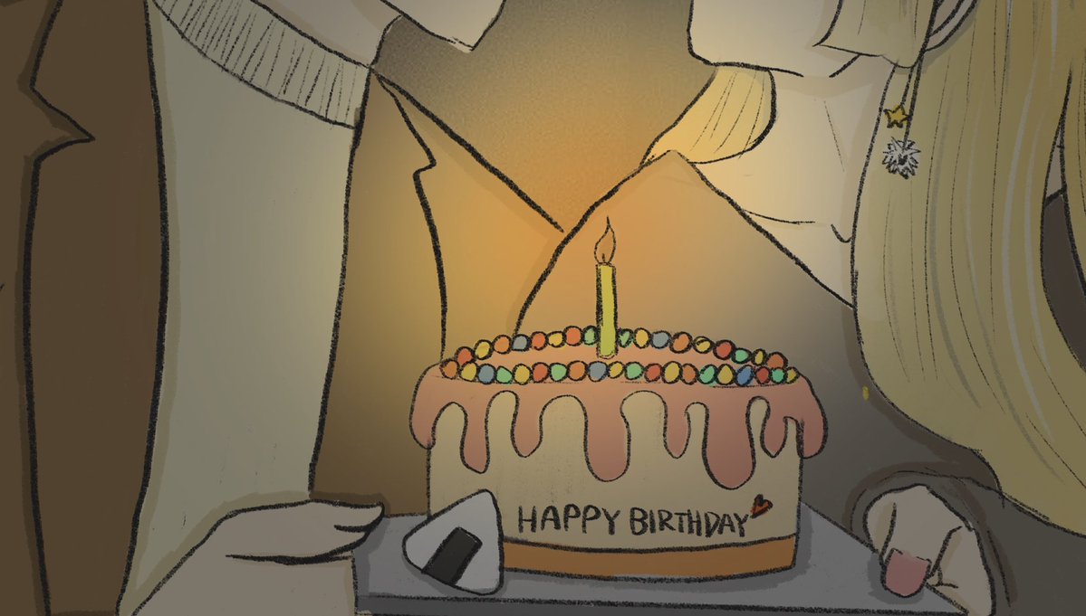 TW_FuFu's tweet image. 某人生日快到了我先撇撇
幾百年沒畫圖