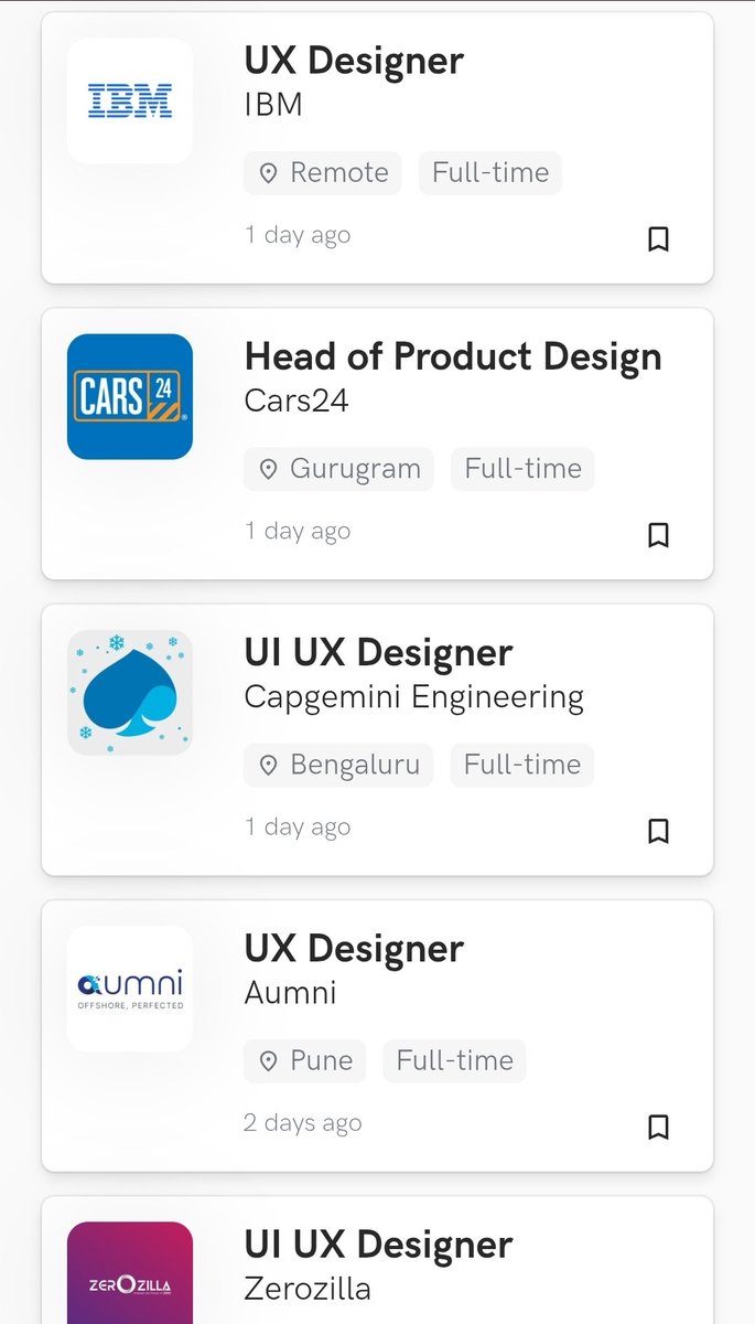 uxhack_co's tweet image. Curated Design jobs for this week

Visit l.uxhack.co/h6mesg for more

Follow us for weekly updates
#designjobs