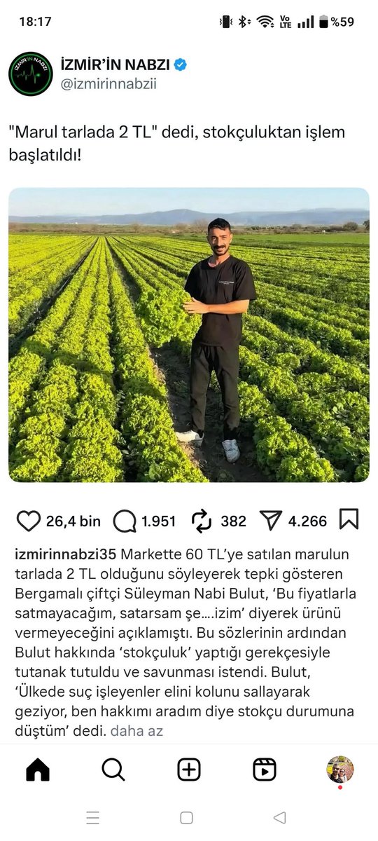 #ciftci nin #marketlobisi kadar söz hakkı yok ürettiği için stokçu damgası yiyor.
#köylümilletinefendisi !