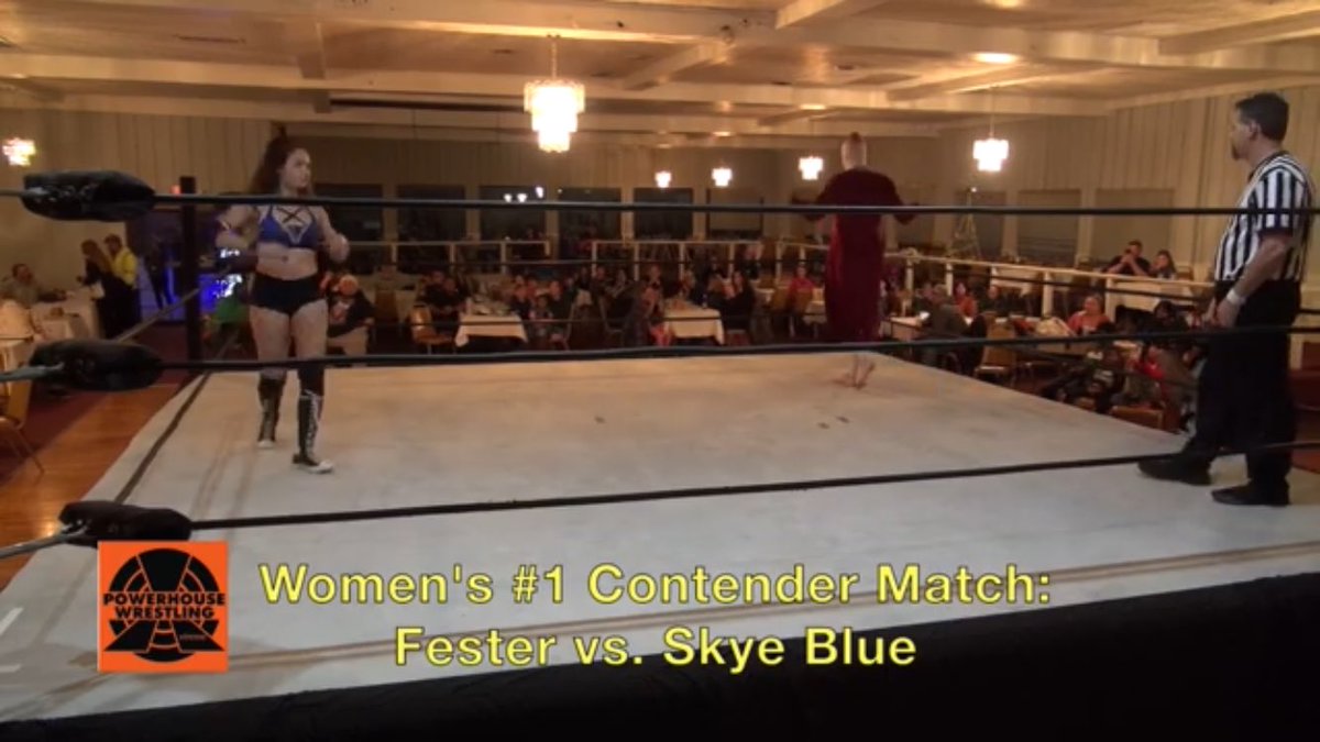 SkyeBlueNews's tweet image. On this day!

Skye Blue vs Fester for PWX Winter Mayhem - Toys for Tots event on the 22nd November 2019.

#Wrestling #ProWrestling #Fester #SkyeBlue