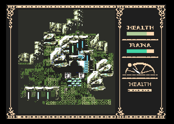 __SolS's tweet photo. Ancient gardens #pixelart #ドット絵 https://t.co/h0UVr1z1dw