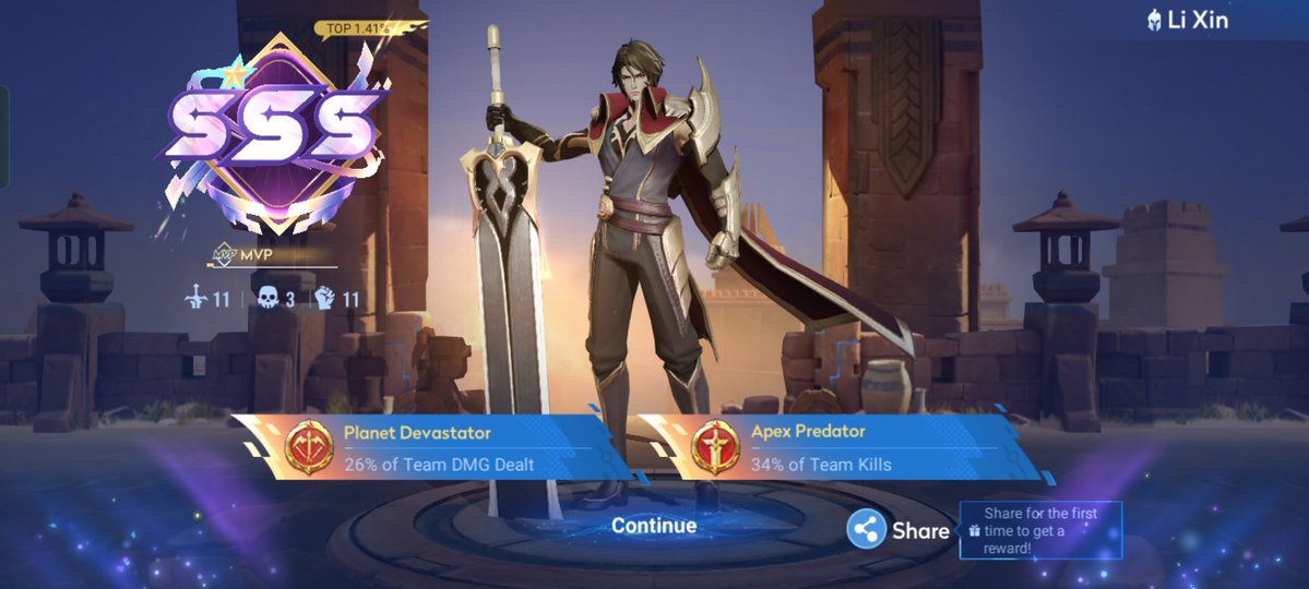 XIIrenity's tweet image. Happy birthday, my general 💖
You&apos;re my favorite hero since I played the game.
Hope the devs will treat you nicely next year 💐🌹