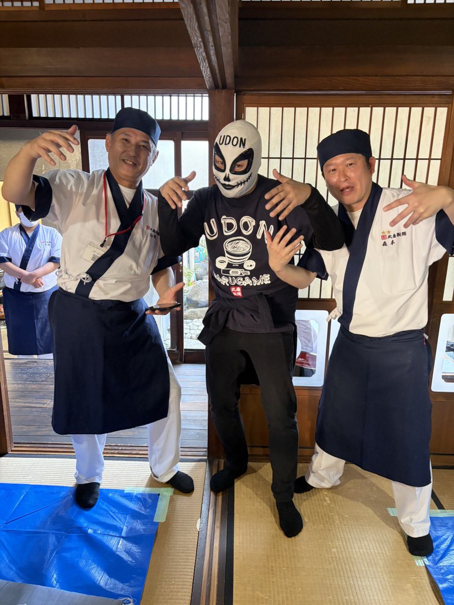 udonmantv's tweet image. 丸亀うどん祭り楽しかっためーん！
フォト2📸

#丸亀うどん祭り2025
#讃岐うどん
#よろしこめーん
#うどんマン