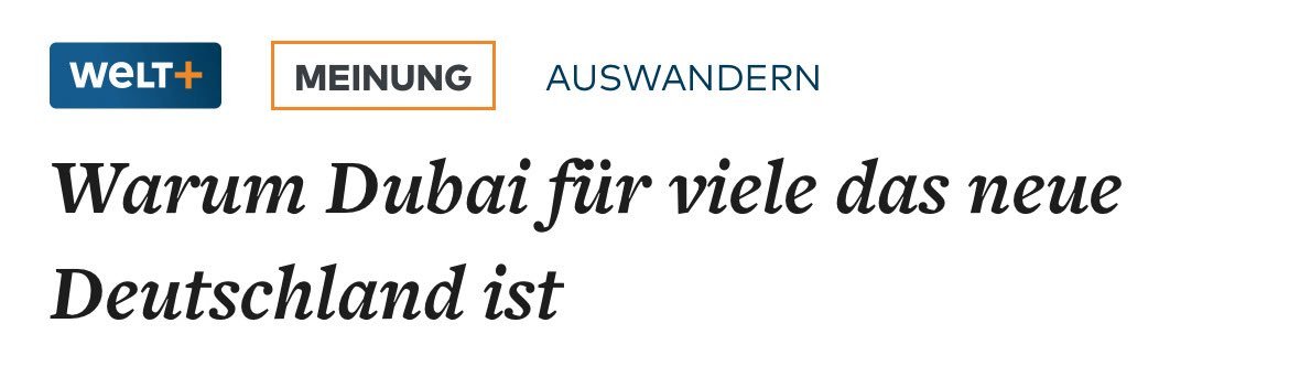 Wo soll man da anfangen?
- Keine Einkommenssteuer auf Gehälter, Renten und Kapitalgewinne, keine Vermögens- oder Erbschaftssteuern sowie nur 5 % Mehrwertsteuer
- Wirtschaft mit 5 % jährlichem BIP-Wachstum
- Wohnraum ist vorhanden und bezahlbar, natürlich teurer als hier, aber