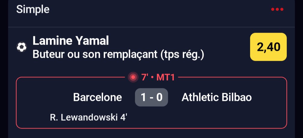 BET LIVE 🥶
t.me/+lxWtNuf71iIxZ…
#TeamParieur