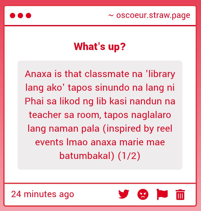 oscoeur's tweet image. YES PLEASE 😭 anaxa na napaka-laid back sa acads kasi &quot;alam ko na yan/gagawin ko naman eh&quot; vs ganap na ganap na phainon na gusto perfect lahat 😭🙏🏻 

MAGSUSUYUAN SA CLASSROOM?? PARTIDA DI PA SILA NIYAN 😒
oscoeur.straw.page