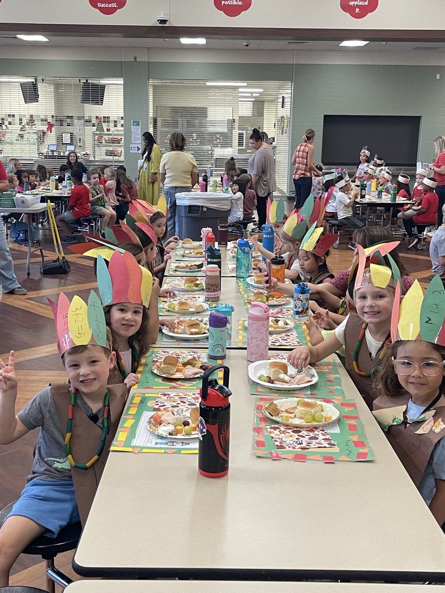 Our Kindergartners had the best time celebrating feast day together!