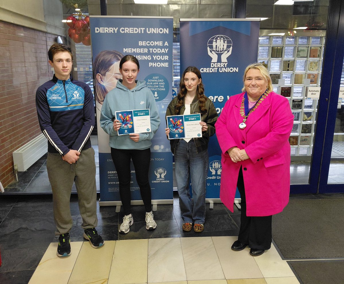 Huge congratulations to Mollie McC (Yr10) who came 3rd place in the Credit Union Art Competition. She was in the 14 - 17 age category so did incredibly well! 👏👏
<a href="/ThornhillDerry/">Thornhill College</a>