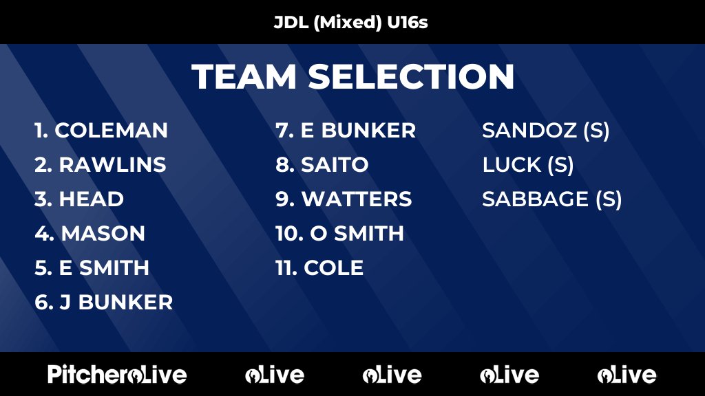 Today's JDL (Mixed) U16s team selection #Pitchero
southsaxonshc.co.uk/teams/291304/m…