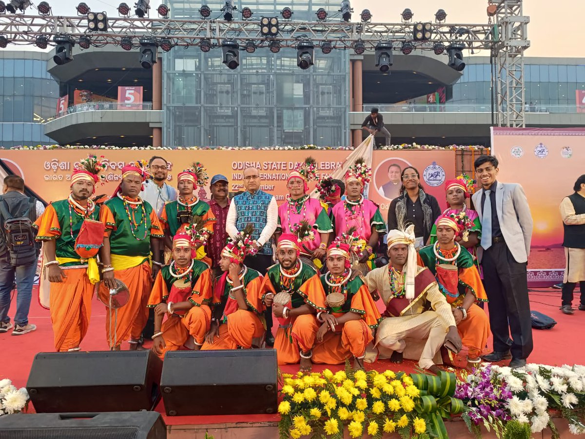 SujeetKOfficial's tweet image. Attended the Odisha State Celebration Day at Bharat Mandapam during the India International Trade Fair (IITF) 2025 and witnessed the state’s vibrant arts and rich cultural heritage, an inspiring celebration of Odisha’s distinctive identity. It was a pleasure to join Hon’ble Chief…