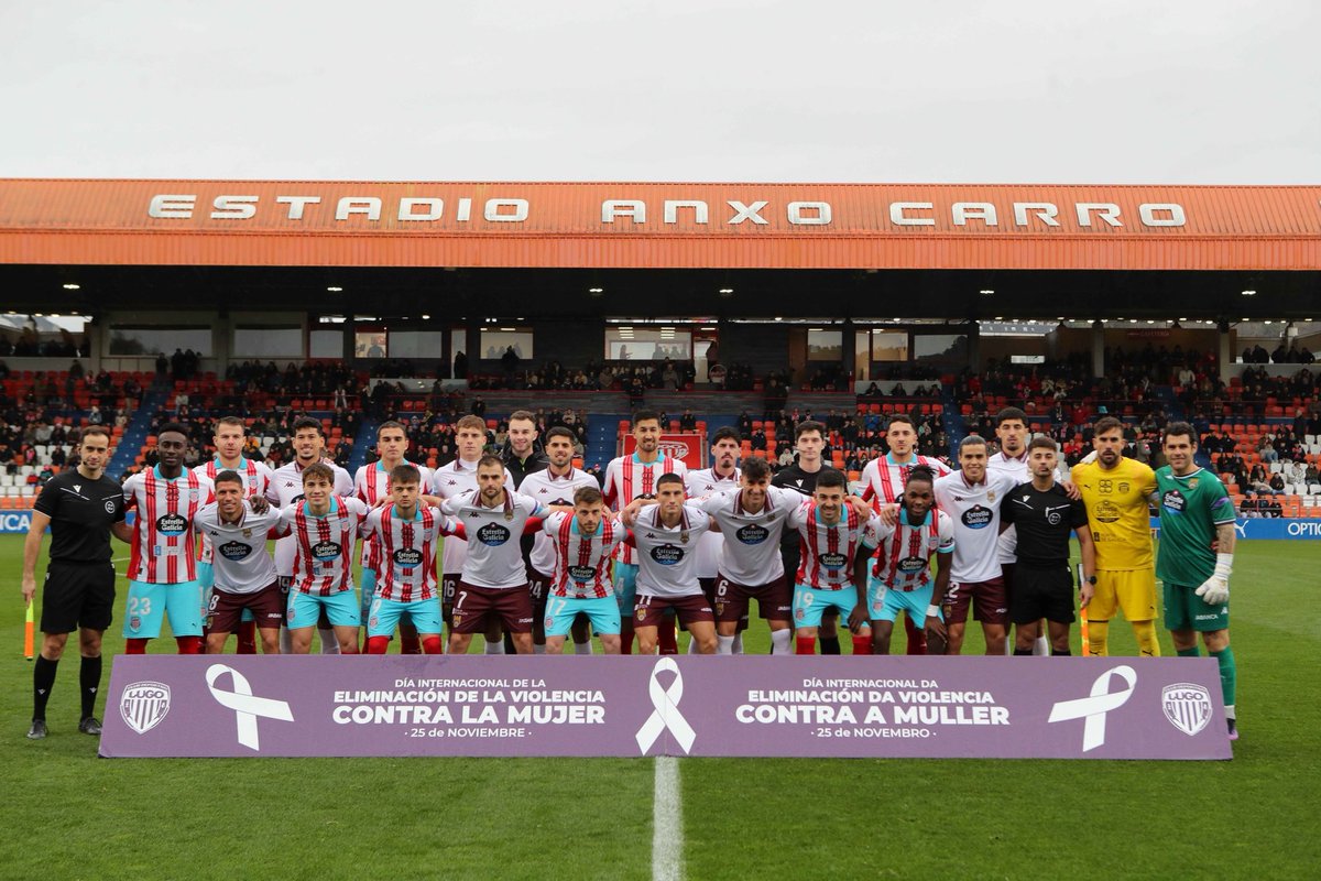 𝑿𝒖𝒏𝒕𝒐𝒔 𝒇𝒓𝒐𝒏𝒕𝒆 𝒂 𝒆𝒔𝒕𝒂 𝒍𝒂𝒄𝒓𝒂 ✊💜

#LugoPontevedraCF
#ForzaLugo