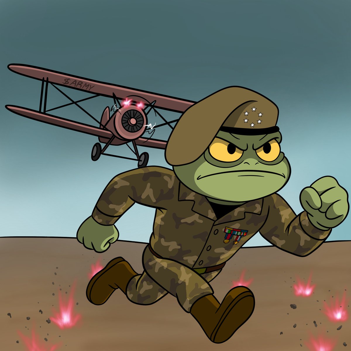 armycoinsol's tweet image. Weak hands retreat. Strong hands advance. Hopkins only knows the latter.💪🪖