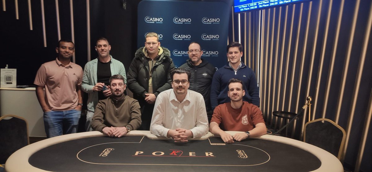 casino_santiago's tweet photo. Después de la victoria de #CAPEEV en el último #UNIPOKER retomamos el poker en unas horas con una nueva edición del #MisteryBounty 🎰

¡ OS ESPERAMOS ! https://t.co/uxK3CNzWsJ