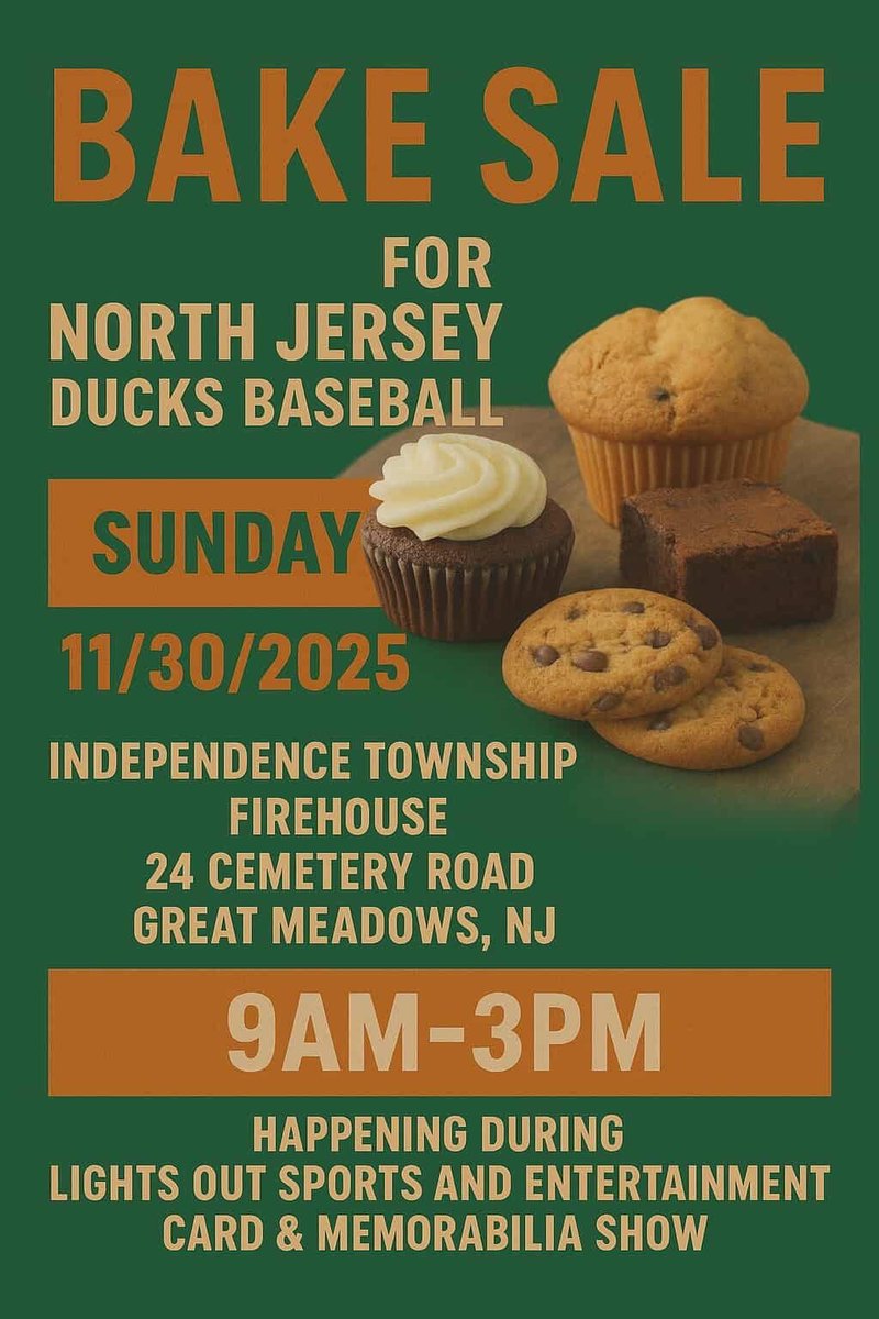LightsOutSE's tweet photo. Sunday November 30th, Sports Card/Memorabilia show in Great Meadows, NJ!
Always free admission!

 #autographs #nymets #nyyankees #yankees #yankeesautographs  #Phillies #mlbautographs #hackettstown #yankeeslegends #mets #nymets #paniniamerica #bowman #topps #sportscardshows https://t.co/ccCLhS41mq