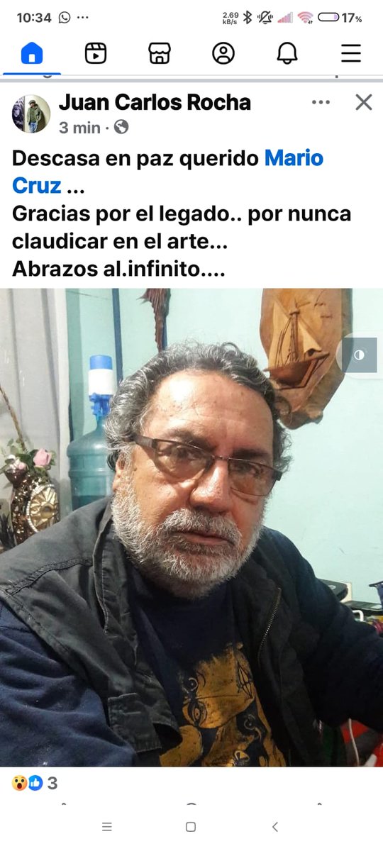 guilward's tweet photo. Q.E.P.D. Mario Cruz Bustamante...¡Una gran perdida para la cultura tarapaqueña! https://t.co/ryKgZ4bnCJ
