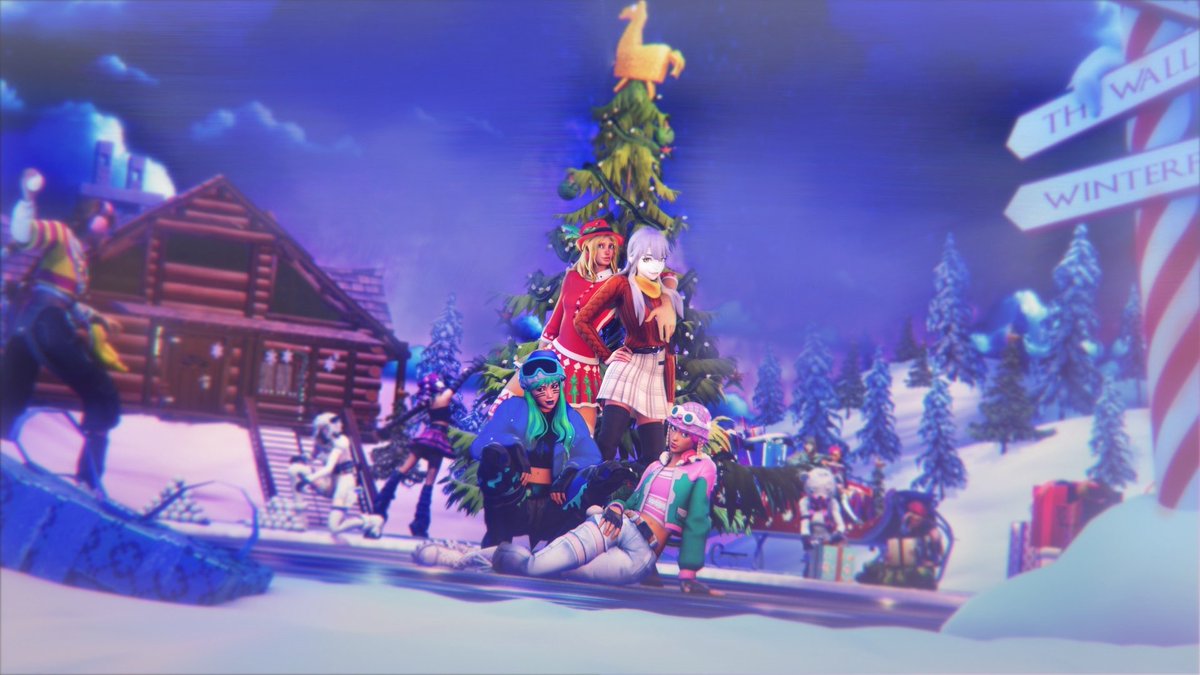 TheFLTRSquad's tweet image. Flutterfrost 2025 is here! ❄️🌲
-
Do you follow our TikTok? TheFlutterSquad 
-
New banner collaborated on by our 2 artists @Cams3DD x @Kravix3D !! 🎿
-
#Fortnite #Question #FortniteArt #Christmas 
-
