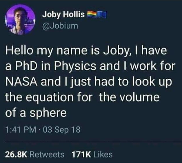 ThePhysicsMemes's tweet image. Whengrow upwanna be like him #tech