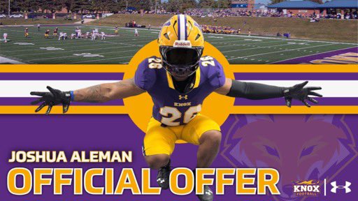 #AGTG I'm proud to announce I have received my fourth offer from the University of Knox thank you <a href="/CoachDomParello/">Dom Parello ‘19</a> and <a href="/FB_KnoxCollege/">Knox College Football</a> for this opportunity 

<a href="/TroyCollier_II/">Mr.Troy / Coach Collier</a> 
<a href="/StCatsFootball/">St. Cat's Football</a> 
<a href="/s_mcauliffe/">Coach McAuliffe</a> 
<a href="/King__Cam3/">Cameran Atwater</a> 
<a href="/MJ_NFLDraft/">Mark Johnson</a>