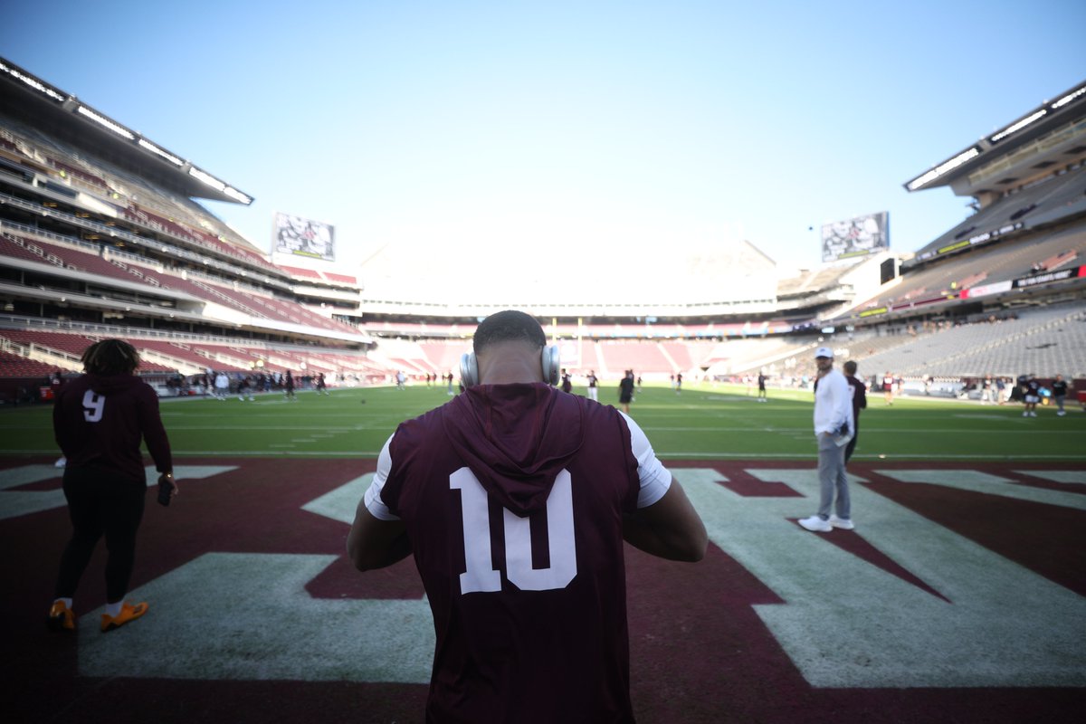 AggieFootball's tweet image. Locking into #MarcelMode