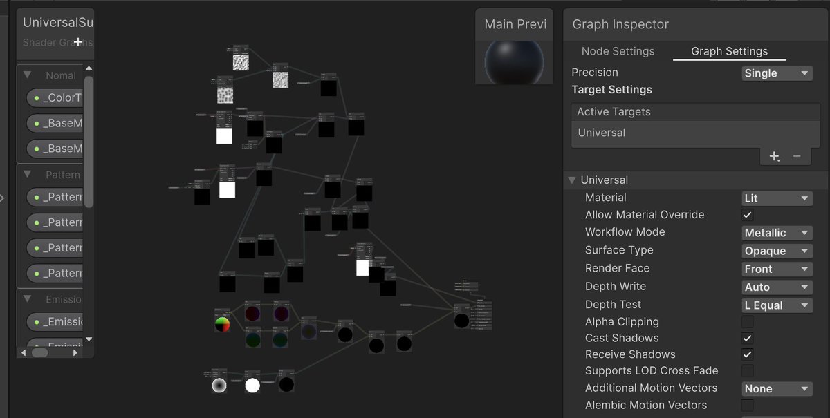 oiransurvival_'s tweet image. 自作の墨調シェーダーで輪郭線と8時間格闘… ソロ開発の地獄😂
Still fighting my custom ink-outline shader in Unity… solo dev life 😭
#Unity #ShaderGraph #IndieDev #GameDevJP #OiranSurviv