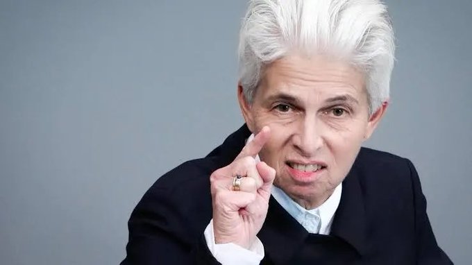 Westliche Werte  versammelt in einem Gesicht.