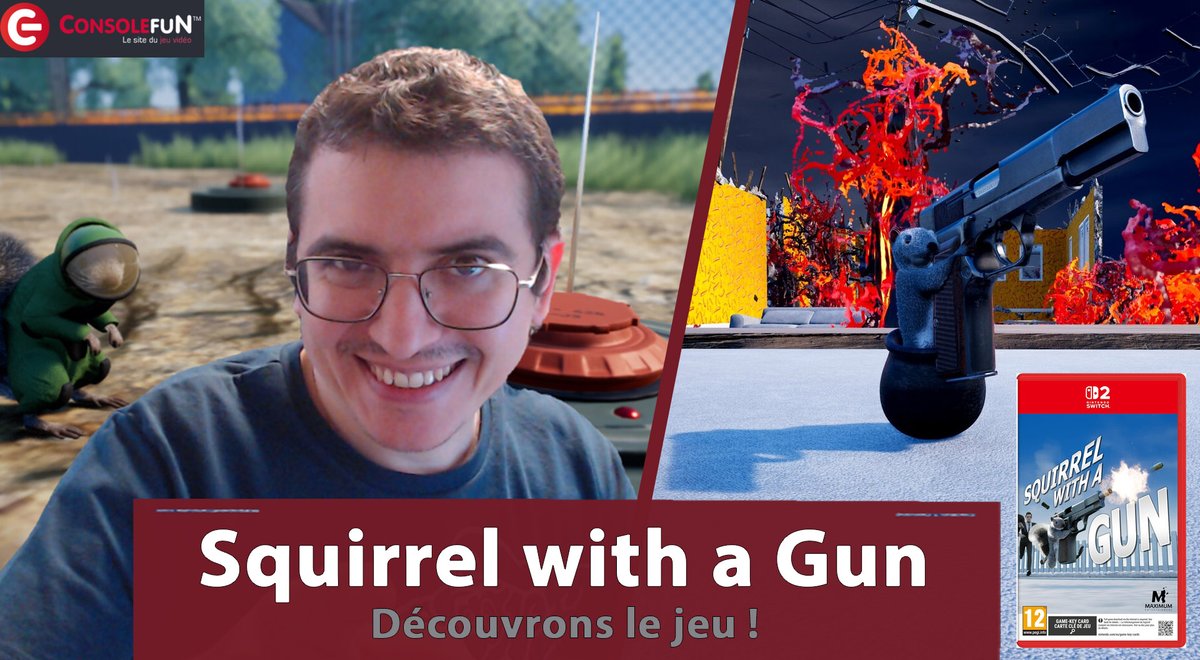 ConsoleFun's tweet image. 🔥 [TEST LIVE] Squirrel with a Gun sur Switch 2 : Que vaut vraiment ce portage ? 🔥
youtube.com/live/rWXTENVZn…