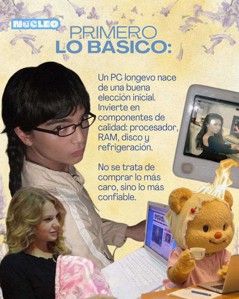 estoesnucleo's tweet image. No amix, no necesitas estar cambiando de laptop a cada rato 😬, con estos tips tu pc va a durar más que tu última relación🫣 #laptop #pc #techhacks #cuidado #tecnología