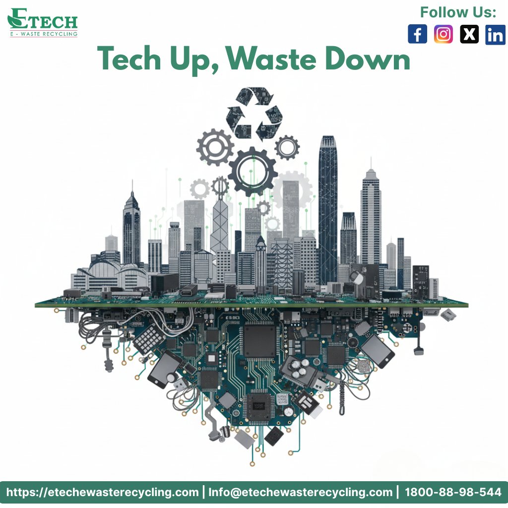 etechewaste's tweet image. Tech Up and Waste Down !

#digitalera #ReduceReuseRecycle #SustainableFuture #etechewasterecyling #renewrecyclerevive #protecttheplanet #ewastemanagement