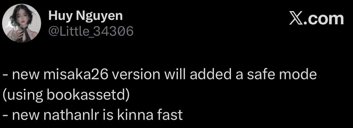 learnjb's tweet image. في الاصدار القادم من Misaka26 سوف نحصل على حماية Safe Mode و من خصائص هذه ميزة 
- عطل جميع ميزات اذا حس النظام ان ثمة مشكلة ربما تسبب Bootloop 
يعني بهذه الطريقة يكون كل شي مظبوط 😋

تنبه ‼️ ال safe mode هذا يختلف عن الاخر الموجود في هواتف جيلبريك حيث يعمل بطريقة Duy’s