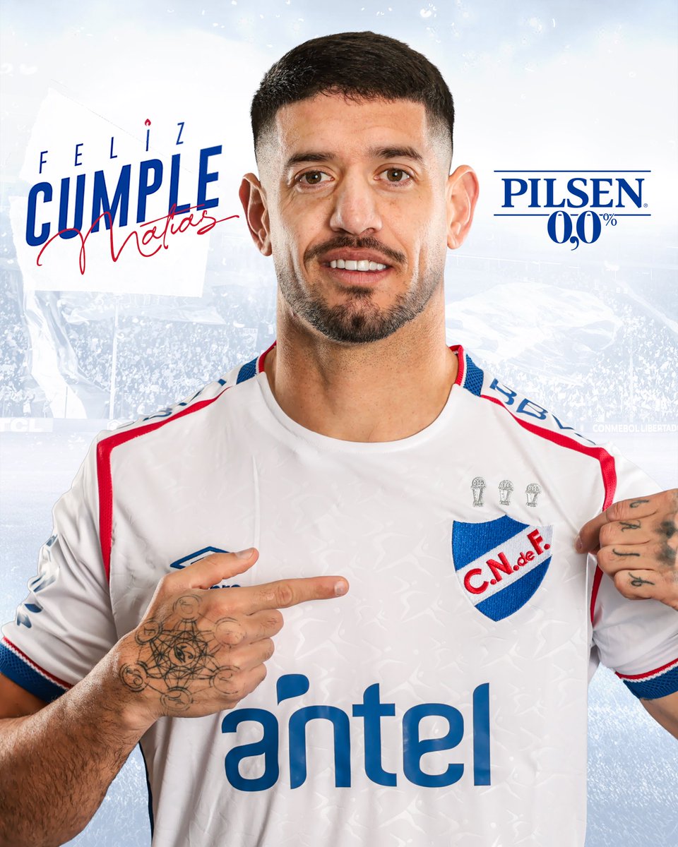 🎉 ¡Feliz cumpleaños, Mati! 💪🏼

Celebremos con una <a href="/PilsenUruguay/">Pilsen Uruguay</a> 0,0 🍻