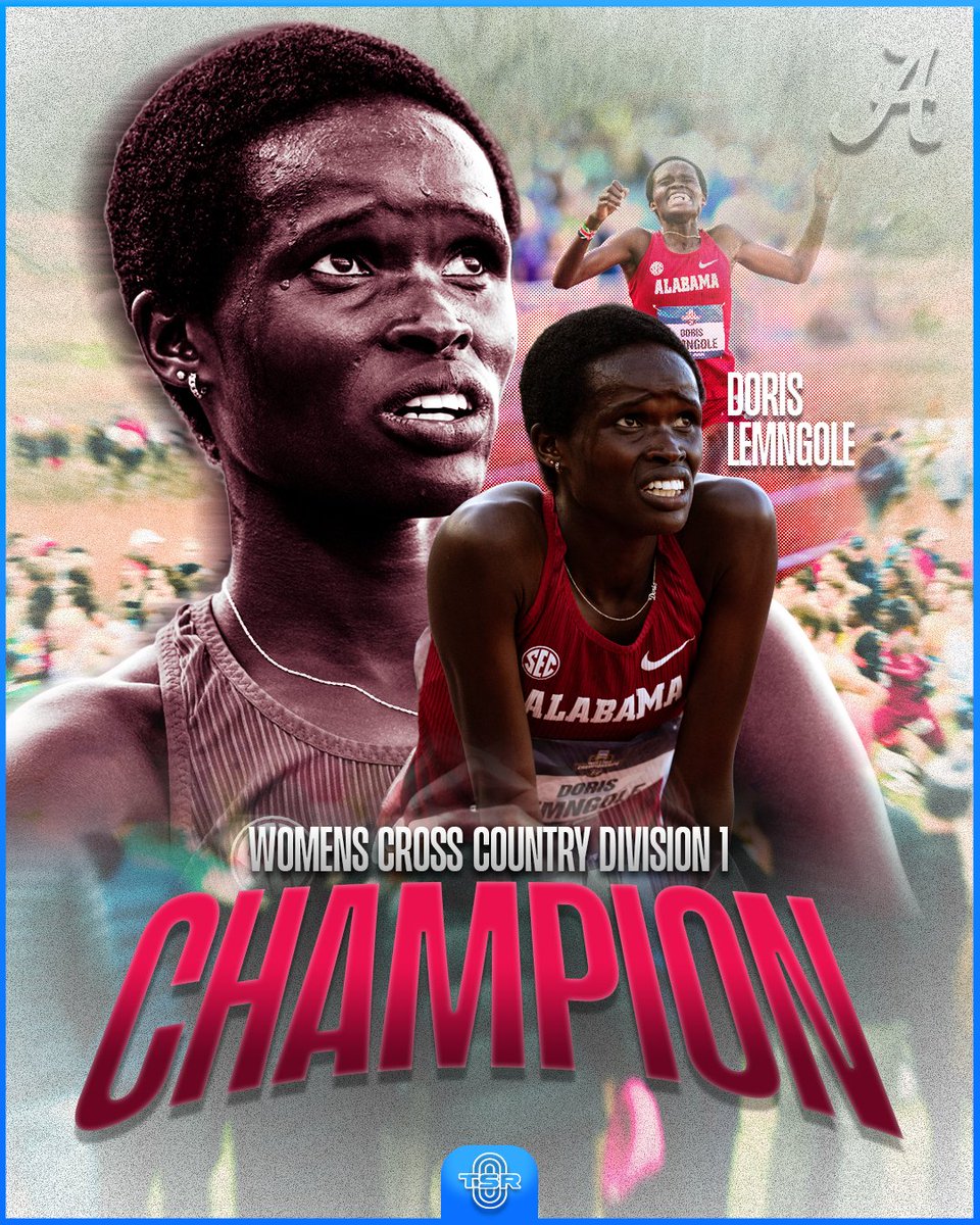 THE ALABAMA PHENOM HAS DONE IT AGAIN! DORIS LEMNGOLE WINS THE 2025 NCAA XC CHAMPIONSHIPS! 🔴🏆🤯

In an EPIC battle between Lemngole and BYU's Jane Hedengren, the Alabama superstar ran from the front, ultimately shaking off Hedengren with roughly 500 meters to go. Doris Lemngole