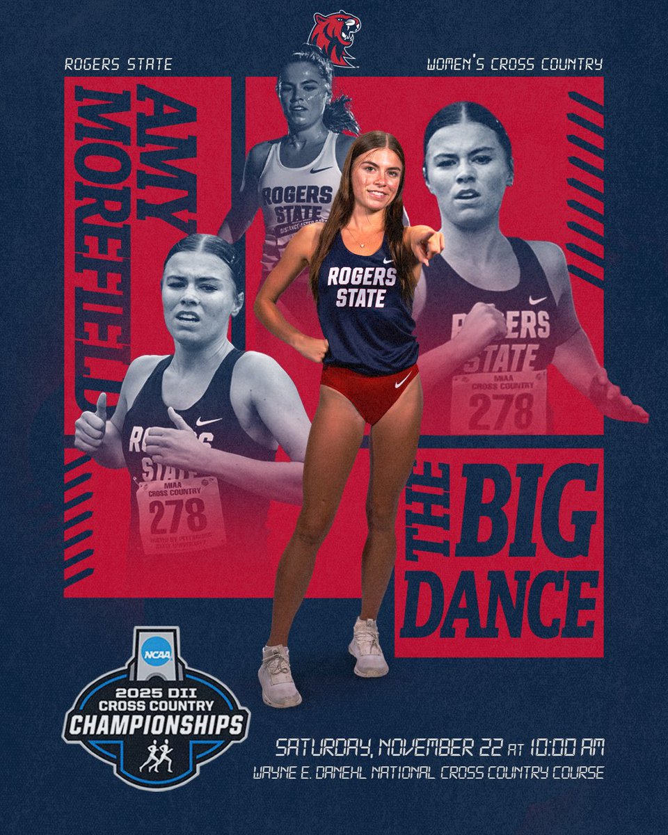 rsutfxc's tweet image. AMY MOREFIELD | NCAA Cross Country Championship 
Ready for the biggest race of the season! 🏁

#BacktotheHill
