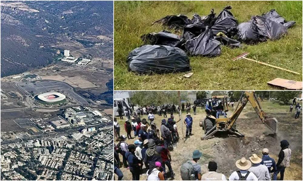 🇲🇽🔴 | Hallan al menos 456 bolsas con restos humanos cerca del Estadio Akron, sede del Mundial 2026.

“Estamos ascendiendo a 456 bolsas, más o menos, pero es en las cercanías del estadio Akron, que es el próximo estadio que va a ser mundialista, desgraciadamente, pues es una pena