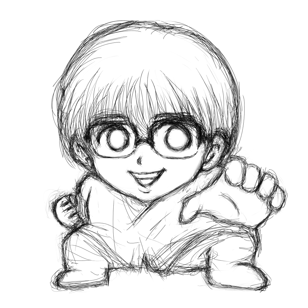 yujimonhansuki's tweet image. メインパソコンのCドライブが全て吹っ飛んで、クリスタのバックアップファイルから続きを描いてたけど、完成できなかった😔
名刺シールをさん家祭りで渡したかったけど、今回はあきらめて寝よう🛌
衣装が決まってないけど、やっぱりドラゴンボールの戦闘服がいいかな？🤔
#さん家祭り2025