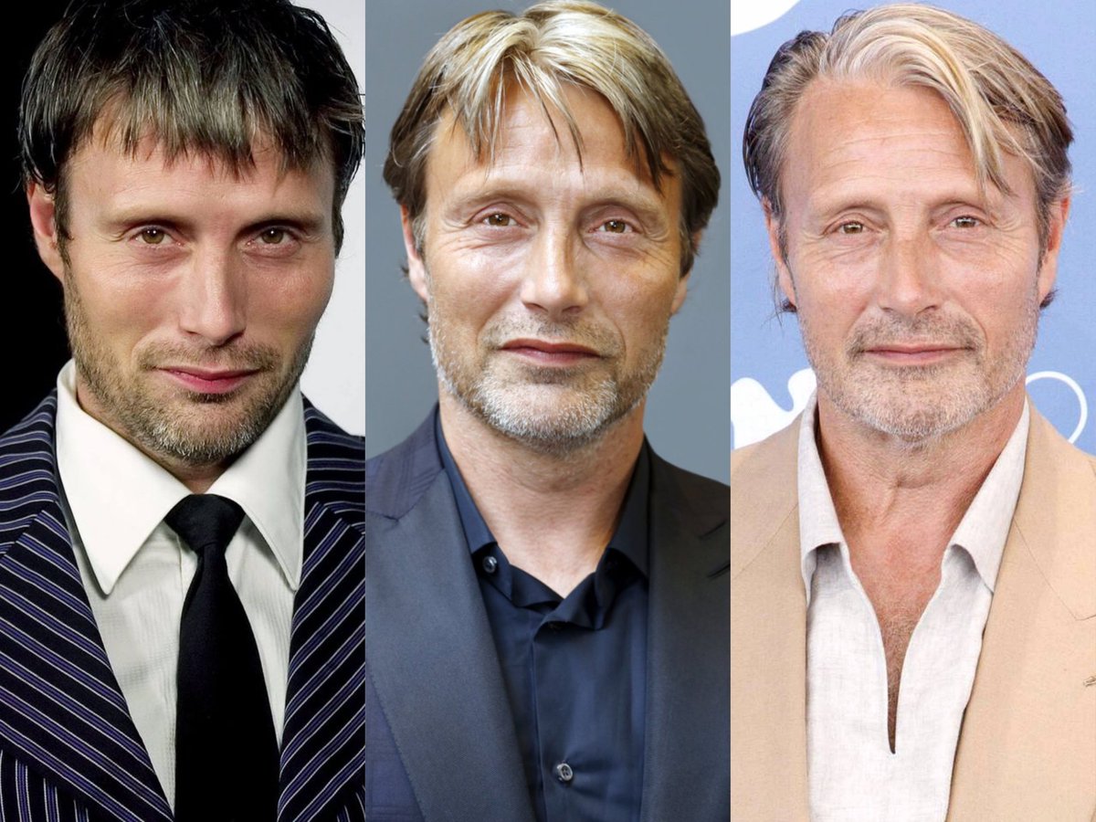 666kamila666's tweet image. Mads at 40, 50 and 60. Happy birthday to my favourite guy 🥰