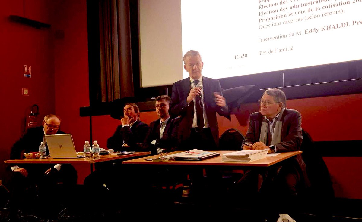 AG de l'Union des DDEN du Douaisis en présence d'Olivier COTTET, DASEN et <a href="/EddyKhaldi/">Eddy KHALDI</a> Président de la Fédération Nationale.
Remerciements à tous les DDEN qui œuvrent bénévolement pour les valeurs de l'École de la République :
🎯laïcité
🎯accès au savoir 
🎯égalité des chances