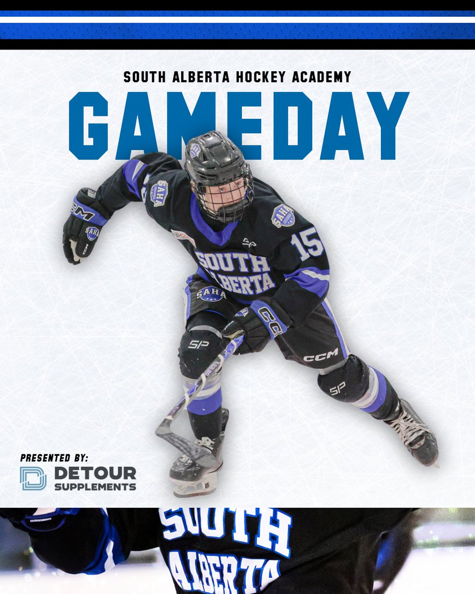 SAHockeyAcademy's tweet image. A full slate of games today including the U18 Prep boys hosting Edge School at 7:45pm at the Big Marble Go Centre. 

#SAHA #CSSHL