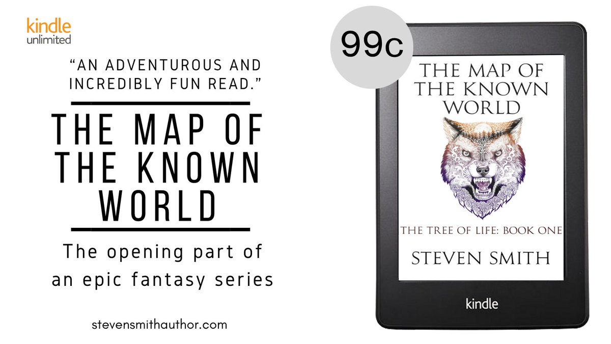 suffolkwriter's tweet image. ⚔️THE MAP OF THE KNOWN WORLD | epic fantasy⚔️

Ready for your next epic fantasy read?

The Map of the Known World is a novel of magic, adventure and friendship

4.4🌟#Goodreads

📖Paperback: $11.99 / £8.99
📑eBook: $0.99 / £0.79
🆓Kindle Unlimited: FREE

🔖mybook.to/yl5W