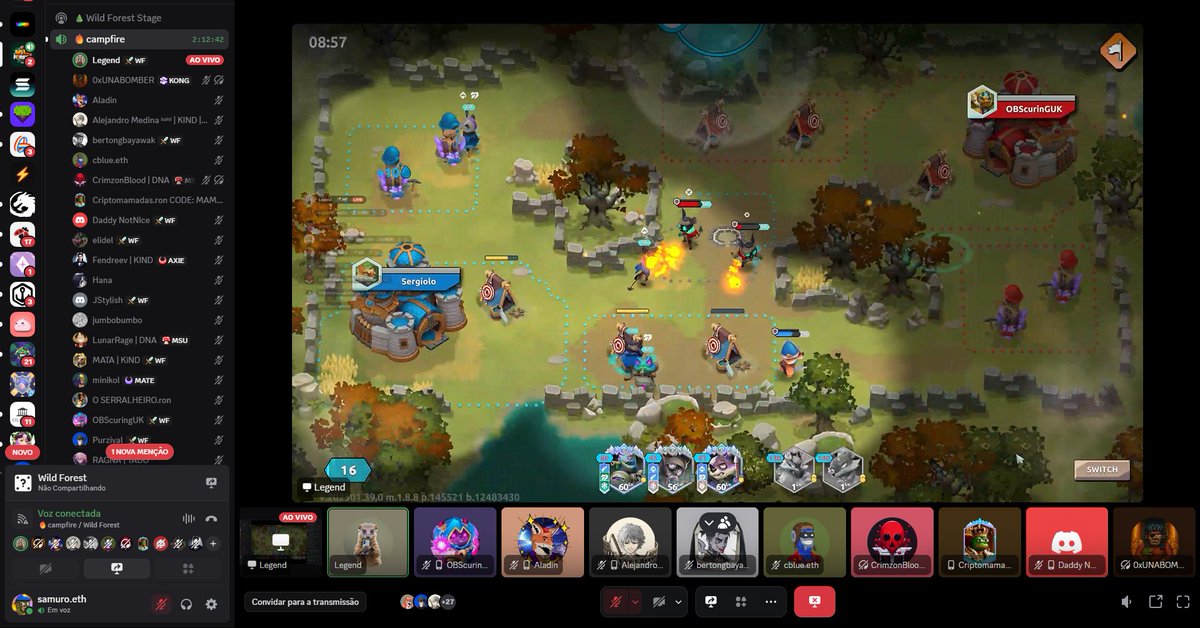 While the entire market is in perpetual bloodshed, a very fun and competitive tournament is happening right now on <a href="/playwildforest/">Wild Forest</a>, with the help of <a href="/kattasttroffa/">Дарья Карлакова</a>  and <a href="/GuillotineNFT/">TheGuillotine | Wild Forest 🌲</a> ! If that's not bullish, I don't know what is! This cycle's game has a name!
$BCT
$ETH
$SOL