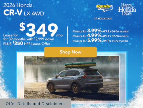2025 models are priced to go heading into the holiday season at Honda of Westport! Explore some of our best offers of the year and SAVE BIG on your next #Honda purchase🚗❄️ 

Click/tap the link to get started: bit.ly/49uJv9H