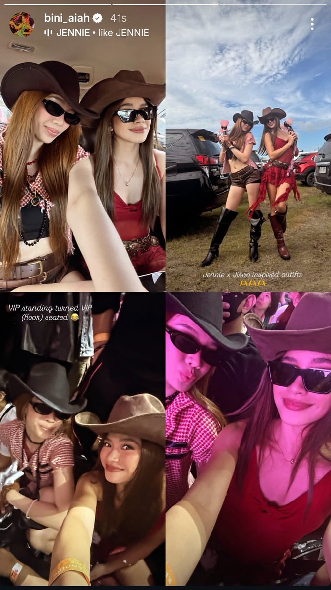 Aiah's BP concert fit was Jisoo inspired 😍