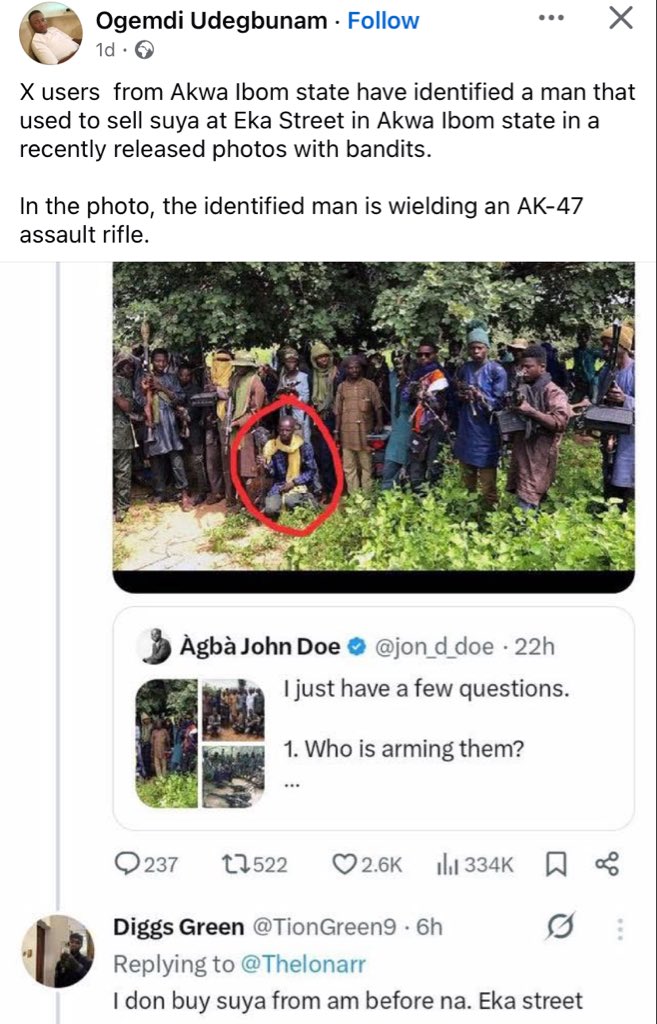 abrahamofthings's tweet image. From Suya Man to Band*t #nigeriangirl