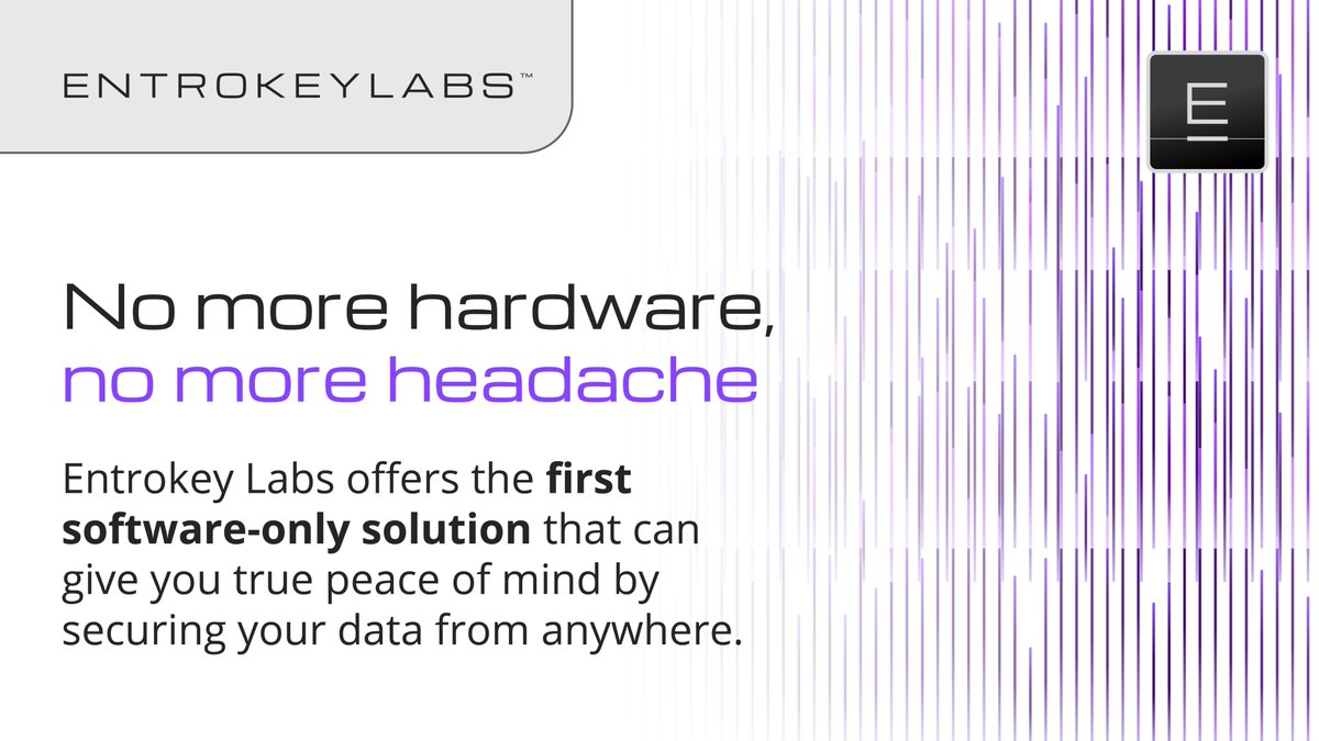 EntrokeyLabs's tweet image. The industry said, “true randomness requires hardware.”
At Entrokey Labs, we proved them wrong.
Software just surpassed hardware.
Secure your data today. Future-proof it for tomorrow: EntrokeyLabs.com

#QuantumSecurity #AI #Entropy #Cybersecurity #PostQuantum #DigitalTrust