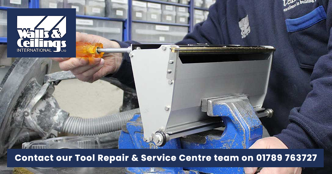 WAClimited's tweet photo. At Walls &amp; Ceilings International Limited we pride ourselves in being experts in the servicing, repair &amp; maintenance of drywall and plastering tools. Our highly qualified #ToolRepair technicians are among the most experienced in the industry!  Visit https://t.co/OcKbFraVP4 https://t.co/29vztUNlZb