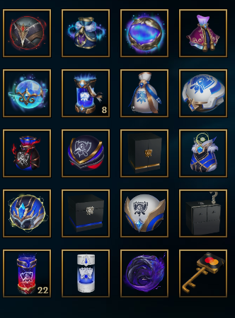 TheZenic's tweet photo. @sysliva @drewlevin Here's my collection!

Orbs, special capsules, in game event tokens, Esport capsules, twitch drops and some special chests. https://t.co/UYbiAQOC7l