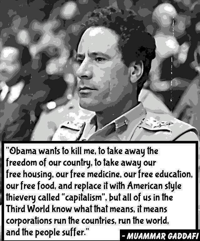 PinonKhaemba's tweet image. Muslims like Barack Obama (44th US president) killed so many people in Libya just to topple Muammar Gadaffi &amp;amp; destroy Libya.

Look at Libya today because of @POTUS44 @BarackObama administration&apos;s achievements in Africa 😞

#KnowledgeIsPower