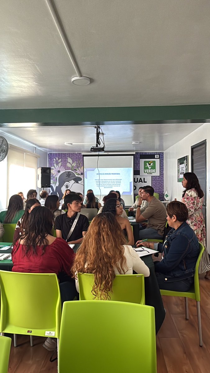 Andamos aquí en capacitación "Fortalecimieto de la cultura democrática participación ciudadana y derechos humanos " #MujeresVerdes #FuerzaVerde